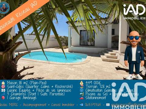 Vente maison 4 pièces Saint-Gilles 30