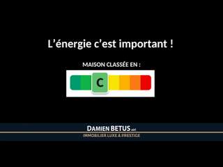 Vente maison 7 pièces