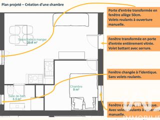 Vente maison 1 pièce