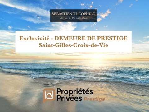 Vente maison 9 pièces Saint-Gilles-Croix-De-Vie Croix De Vie 85