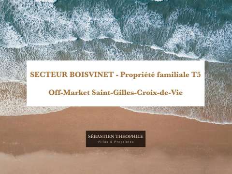 Vente maison 5 pièces Saint-Gilles-Croix-De-Vie Croix De Vie 85