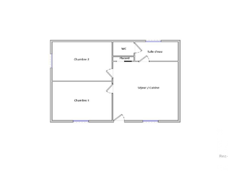 Vente maison 3 pièces