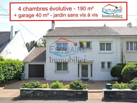 Vente maison 6 pièces Saint-Herblain 44