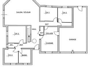 Vente maison 6 pièces