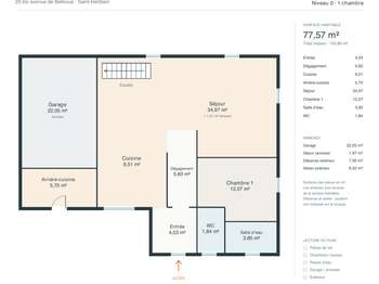 Vente maison 6 pièces