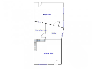 Vente maison 3 pièces