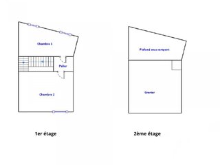 Vente maison 3 pièces