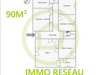 Vente maison 4 pièces