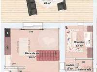 Vente maison 2 pièces Vente maison 2 pièces