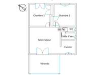 Vente maison 3 pièces Vente maison 3 pièces