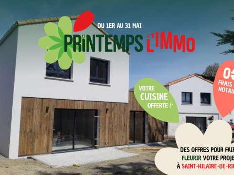 Vente maison 3 pièces Saint-Hilaire-de-Riez 85
