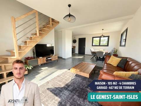Vente maison 6 pièces Saint-isle 53