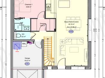 Vente maison 5 pièces