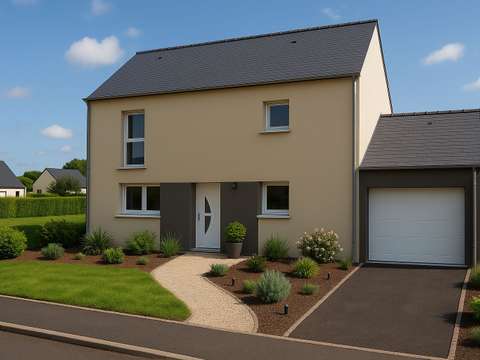 Vente maison 6 pièces Saint-Jean-Brévelay 56