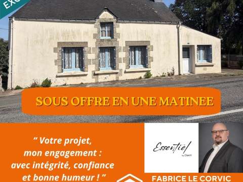 Vente maison 4 pièces Saint-Jean-Brévelay 56