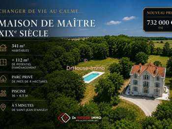 Vente Maison 6 chambresSaint-Jean-d'Angély