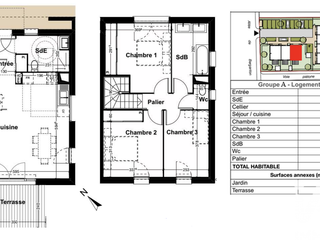 Vente maison 4 pièces