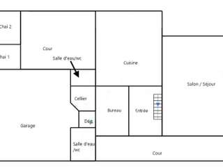 Vente maison 7 pièces