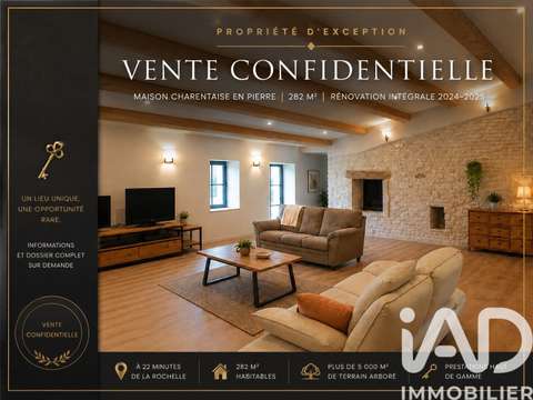 Vente maison 8 pièces Saint-Jean-de-Liversay 17