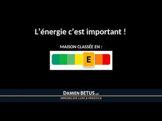 Vente maison 11 pièces