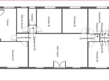 Vente maison 7 pièces