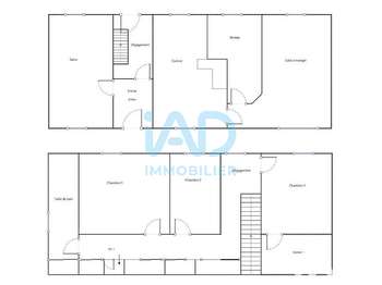 Vente maison 6 pièces Vente maison 6 pièces