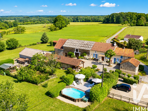 Vente maison 8 pièces Saint-Jory-de-Chalais 24