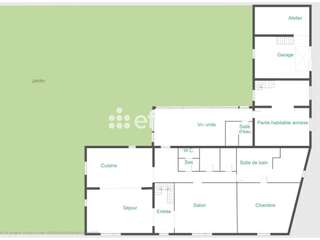 Vente maison 11 pièces