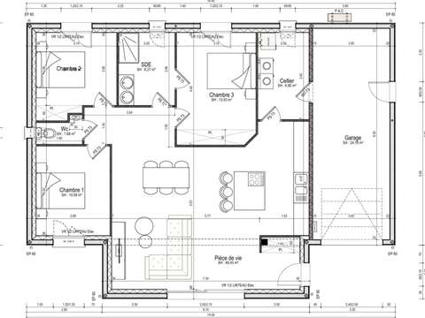 Vente maison 4 pièces