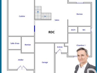 Vente maison 8 pièces
