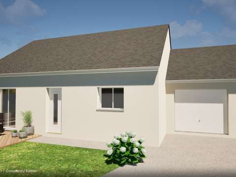 Vente maison 3 pièces