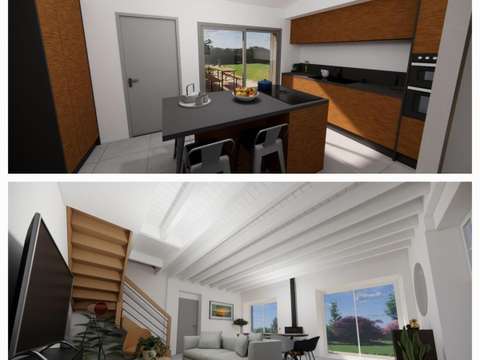 Vente maison 3 pièces