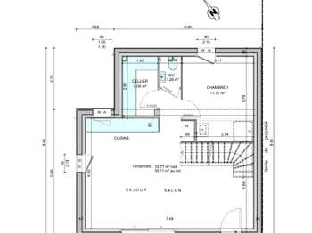 Vente maison 4 pièces
