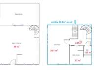 Vente maison 2 pièces Vente maison 2 pièces