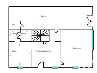 Vente maison 7 pièces