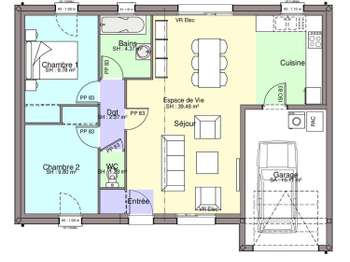 Vente maison 4 pièces