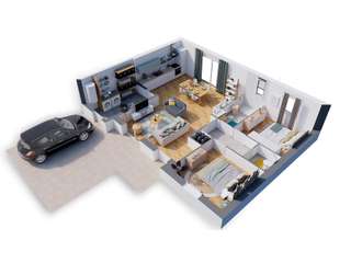 Vente maison 3 pièces
