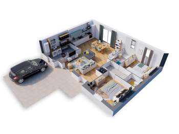 Vente maison 3 pièces Vente maison 3 pièces