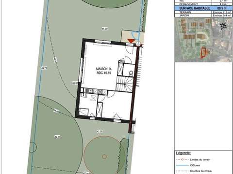Vente maison 4 pièces