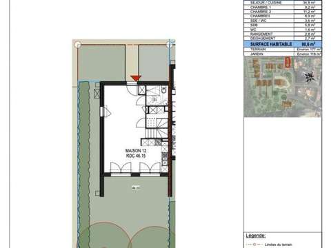 Vente maison 4 pièces