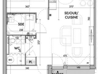 Vente maison 3 pièces