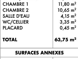 Vente maison 3 pièces