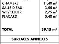 Vente maison 2 pièces