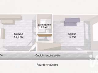Vente maison 3 pièces Vente maison 3 pièces