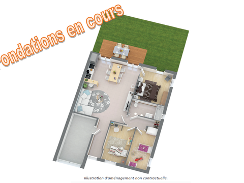 Vente maison 4 pièces