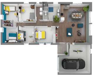 Vente maison 4 pièces