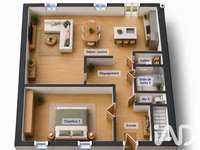 Vente maison 6 pièces