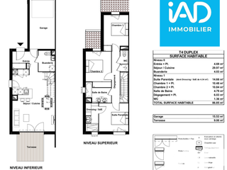 Vente maison 4 pièces Vente maison 4 pièces