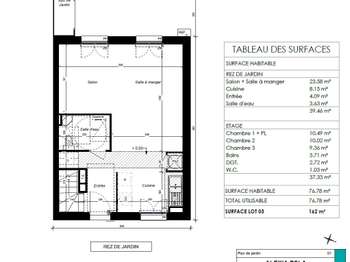 Vente maison 4 pièces