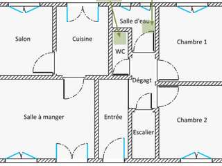 Vente maison 6 pièces Vente maison 6 pièces